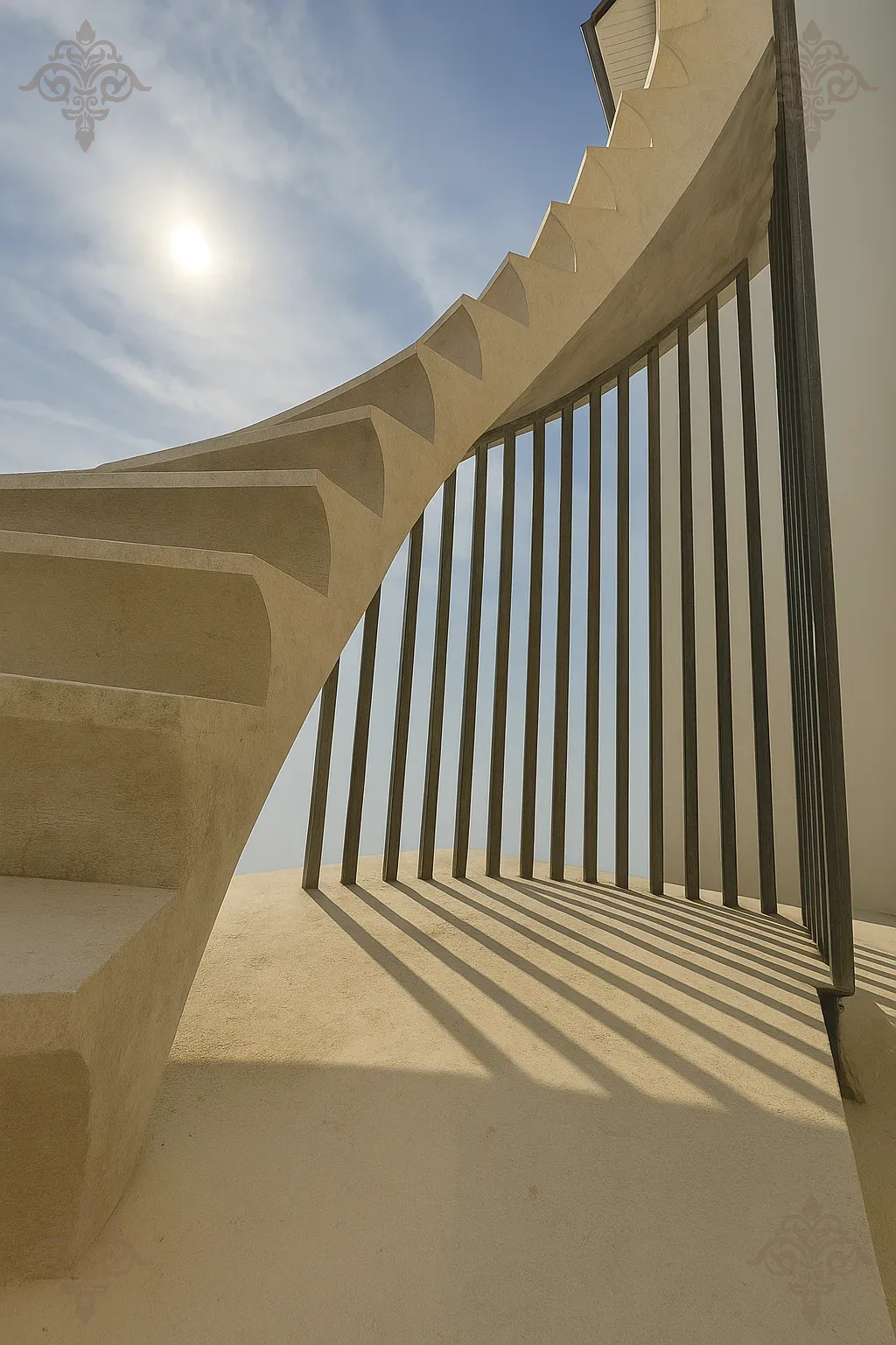 Escalier en pierre