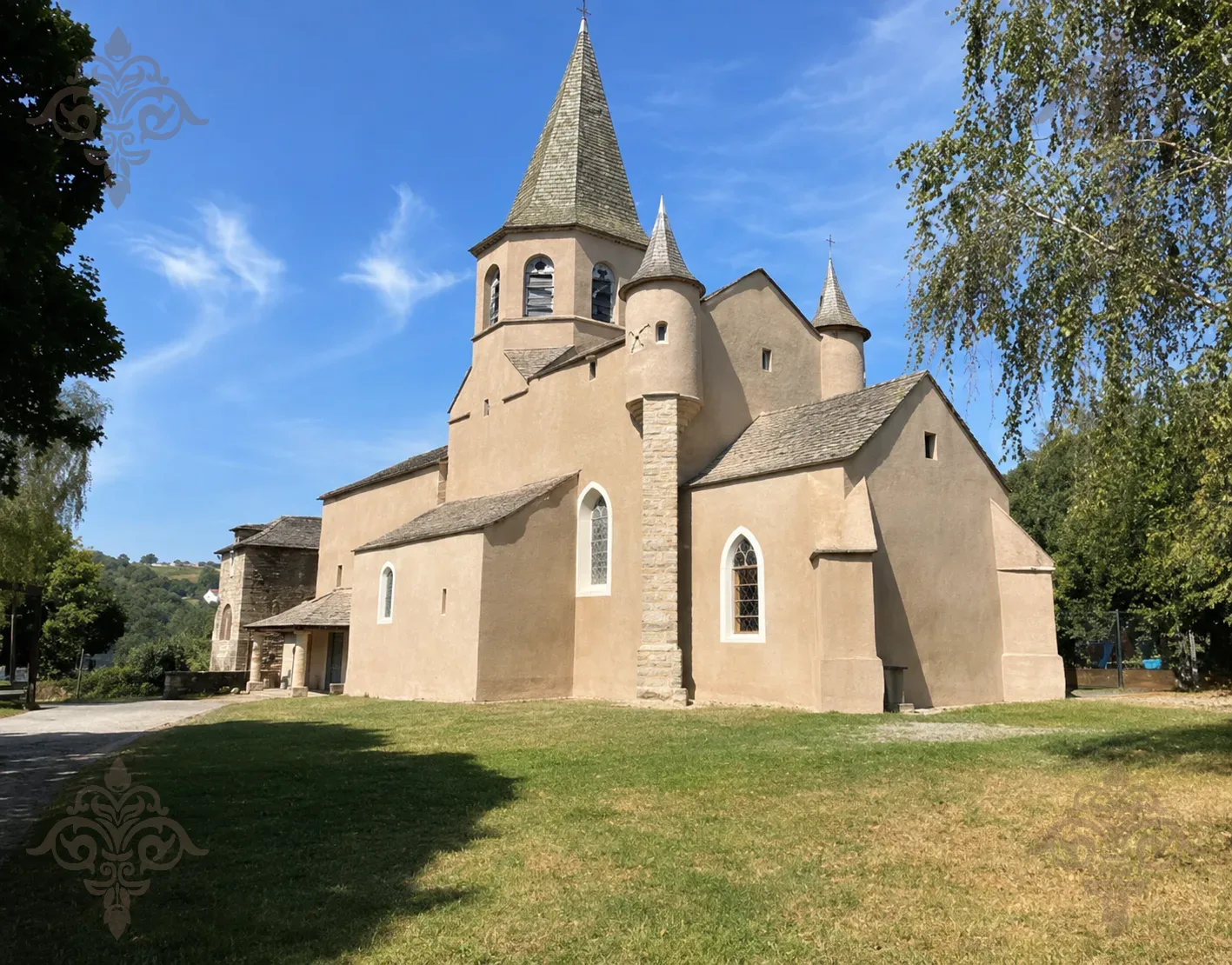 Enduit à la chaux Eglise