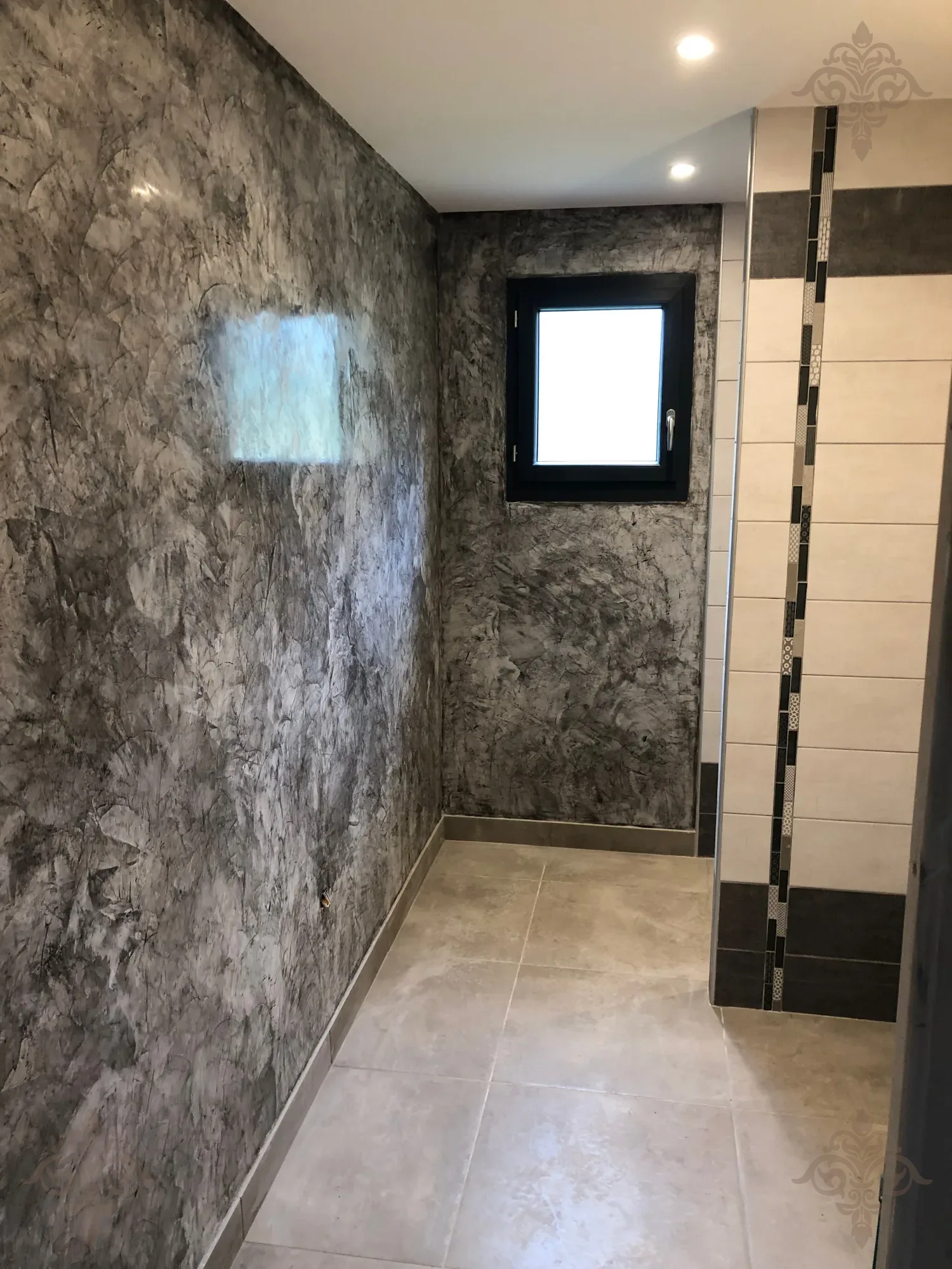 Stuc salle de bain